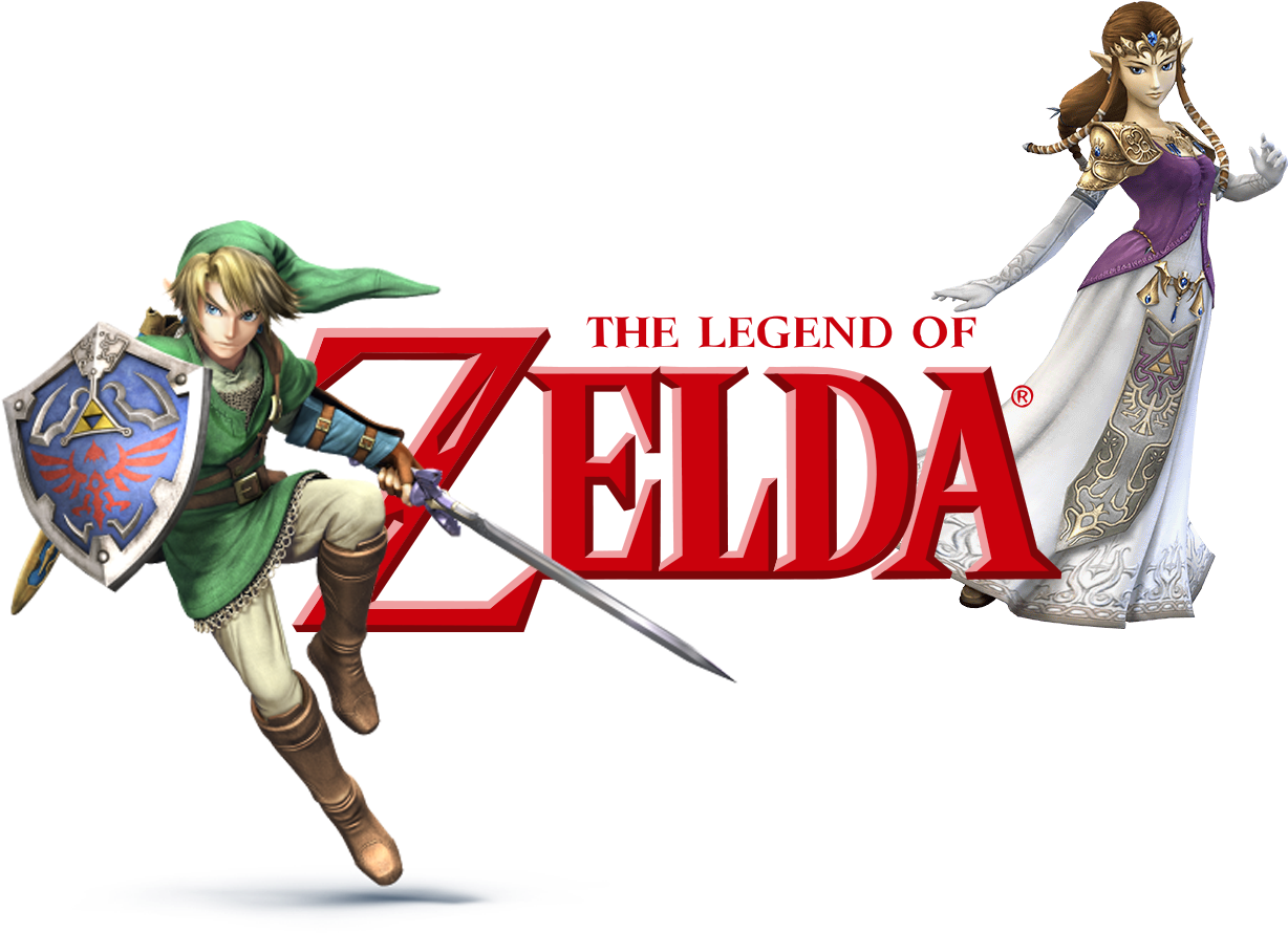 Legendof Zelda Linkand Zelda PNG