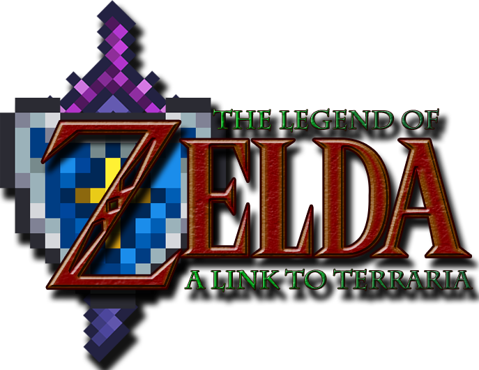 Legendof Zelda Linkto Terraria Logo PNG