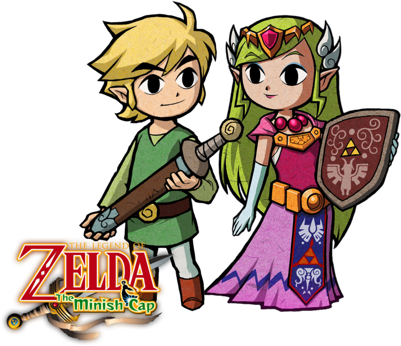 Legendof Zelda Minish Cap Characters PNG