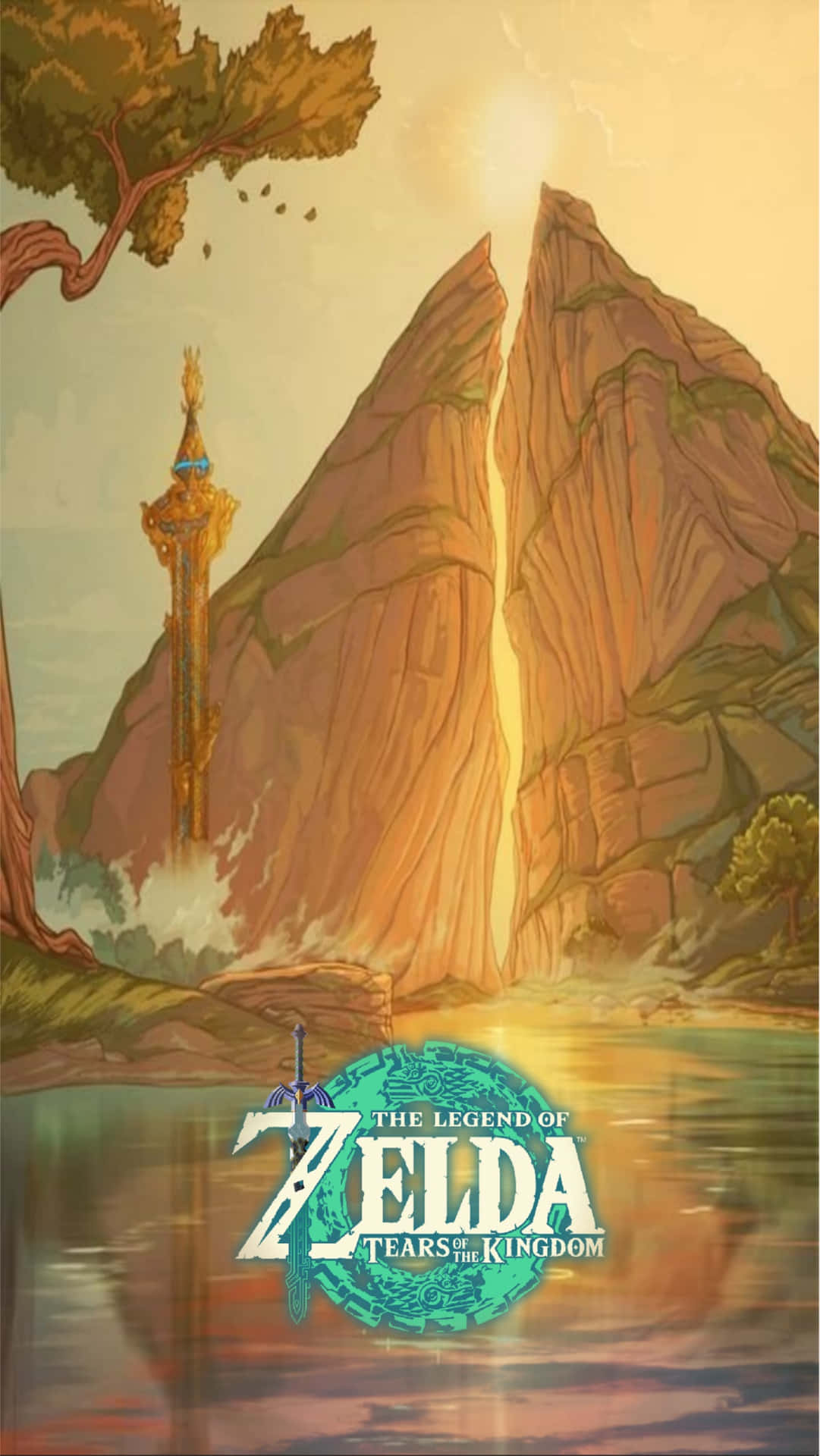 Legendof Zelda Tearsofthe Kingdom Artwork Wallpaper