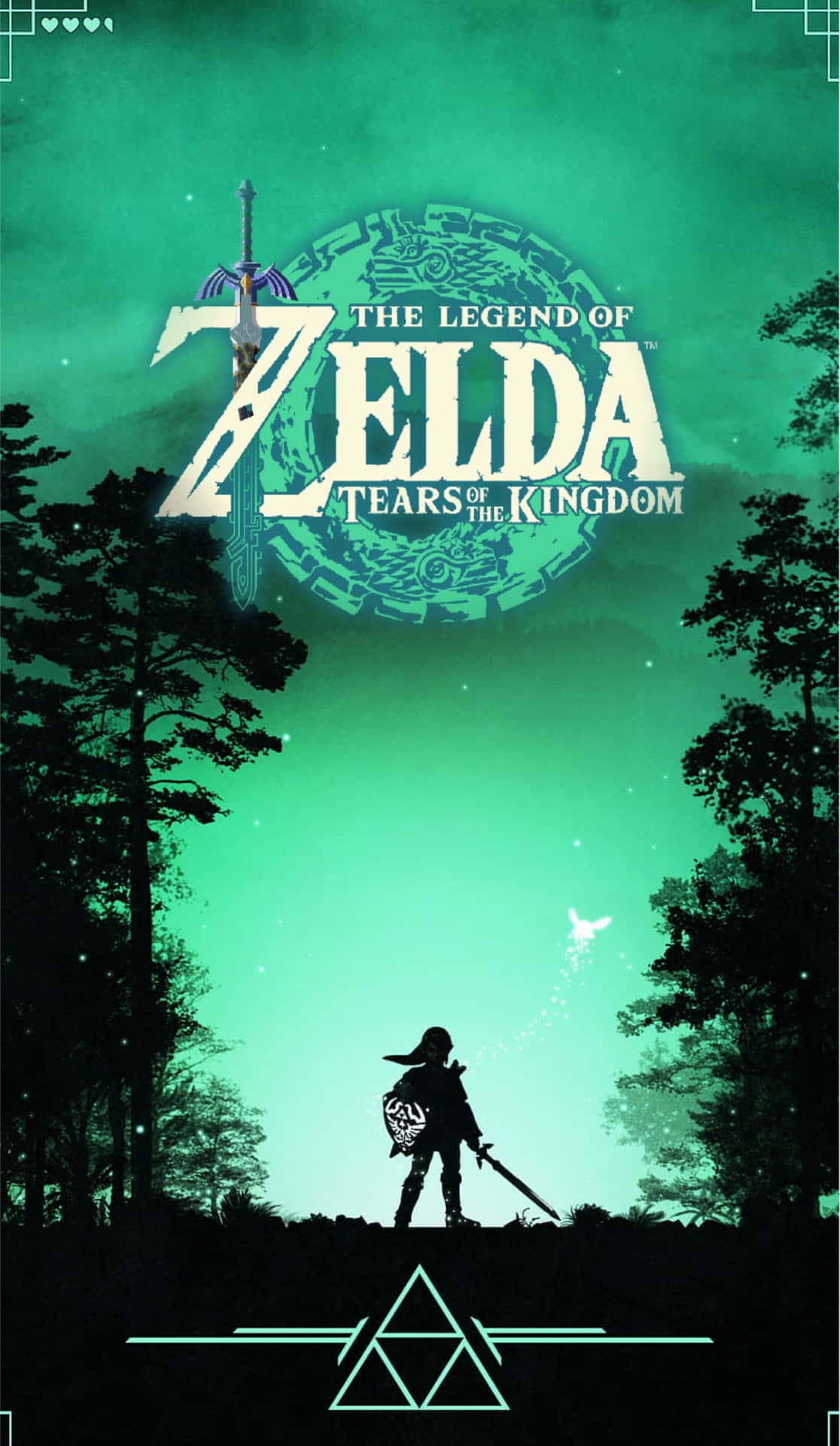 Legendof Zelda Tearsofthe Kingdom Poster Wallpaper