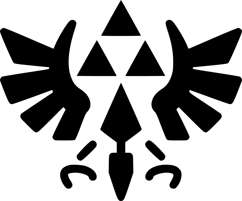 Legendof Zelda Triforce Symbol PNG