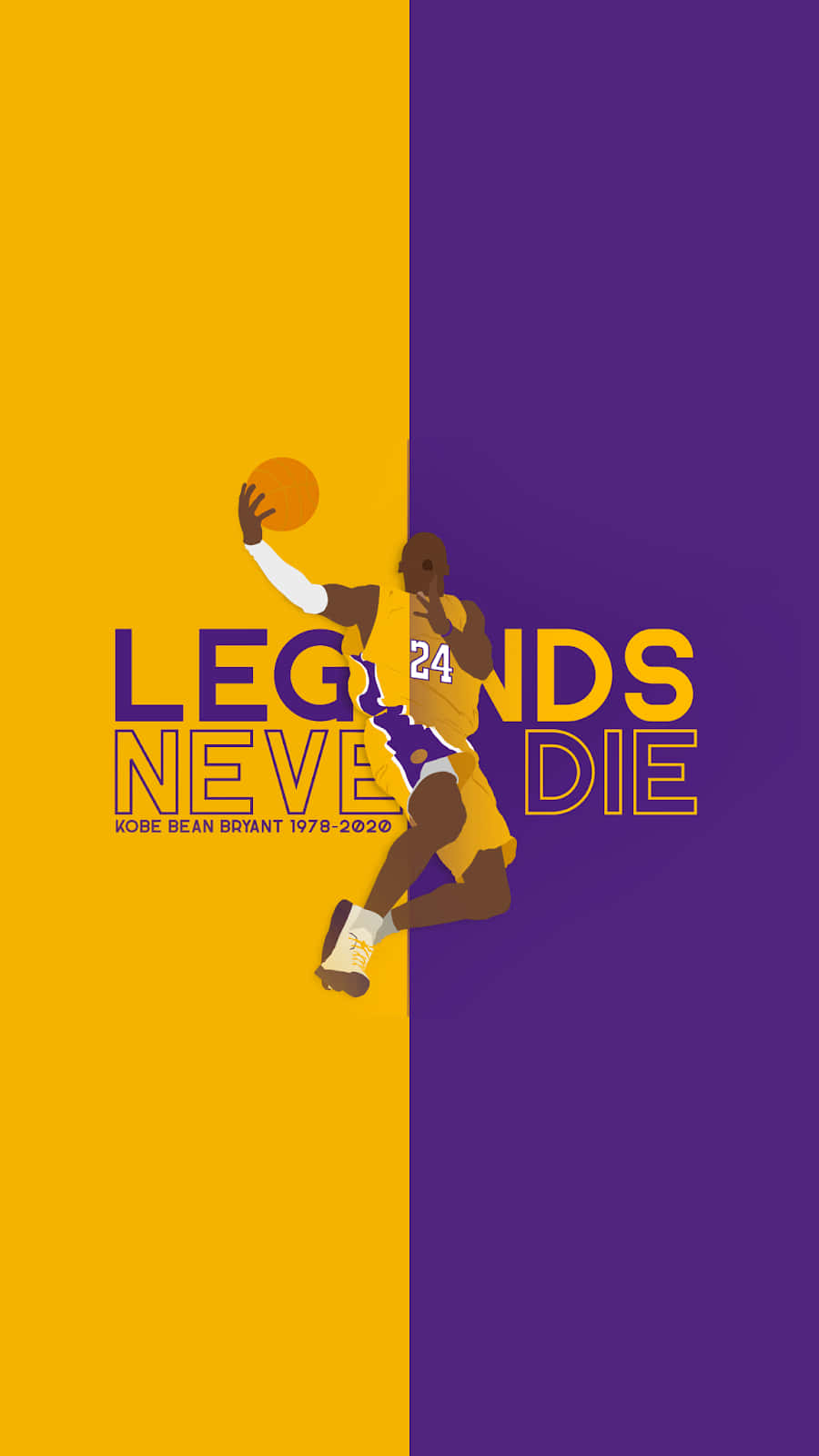 Legends Never Die Kobe Bryant Wallpaper