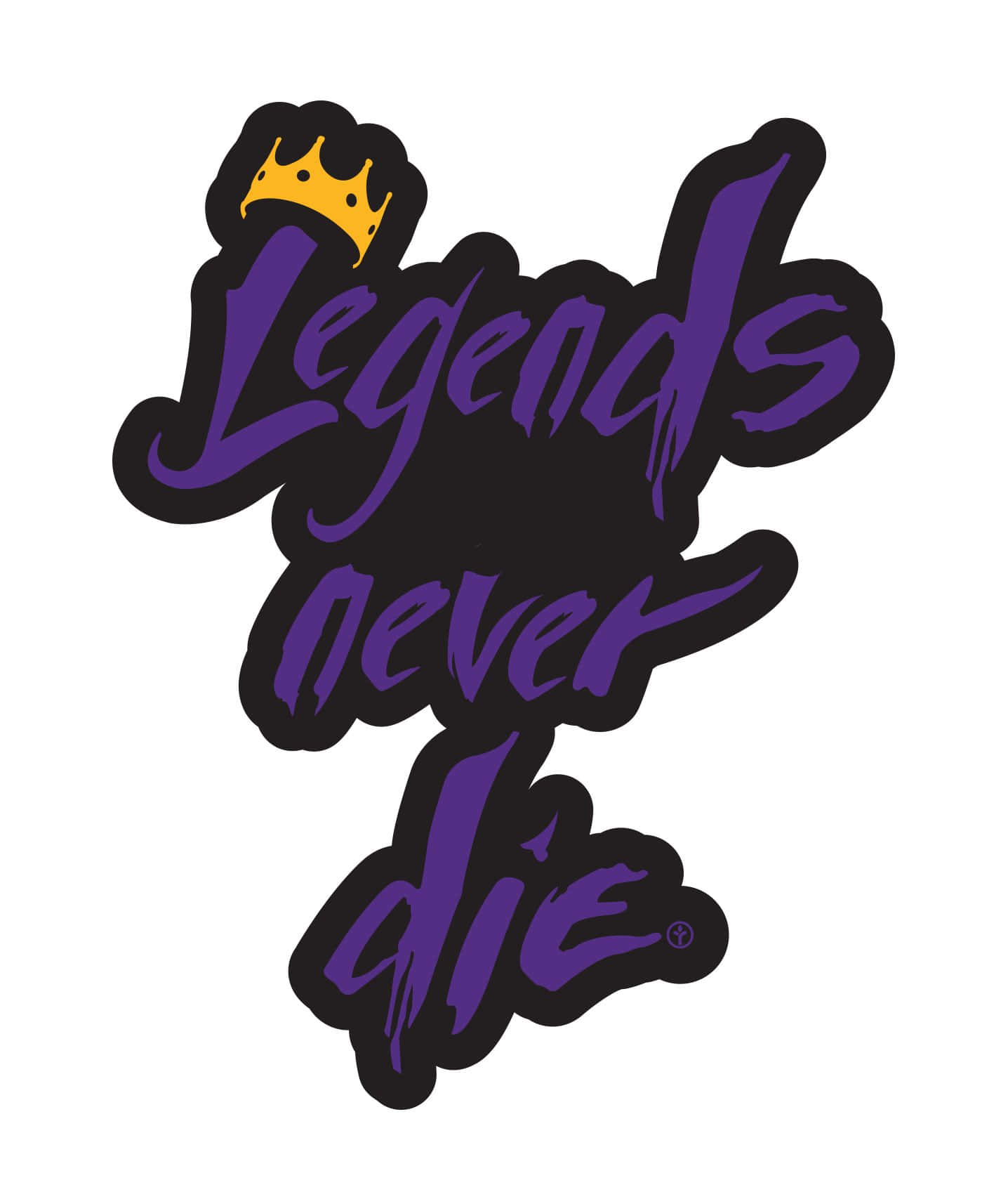 "Legends Never Die - Pledge to honor their memories and keep striving for greatness." Wallpaper