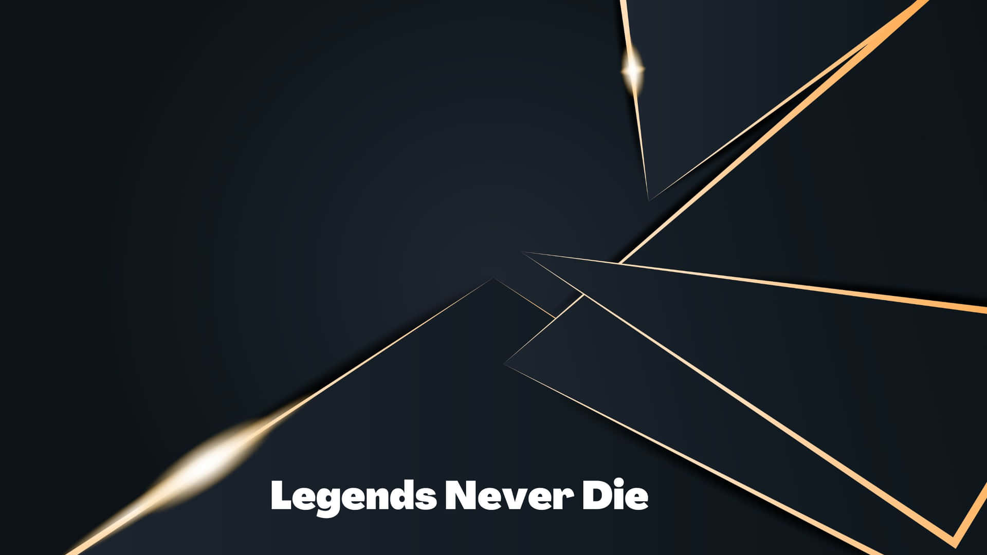 "Legends Never Die. They simply become part of our history." Wallpaper