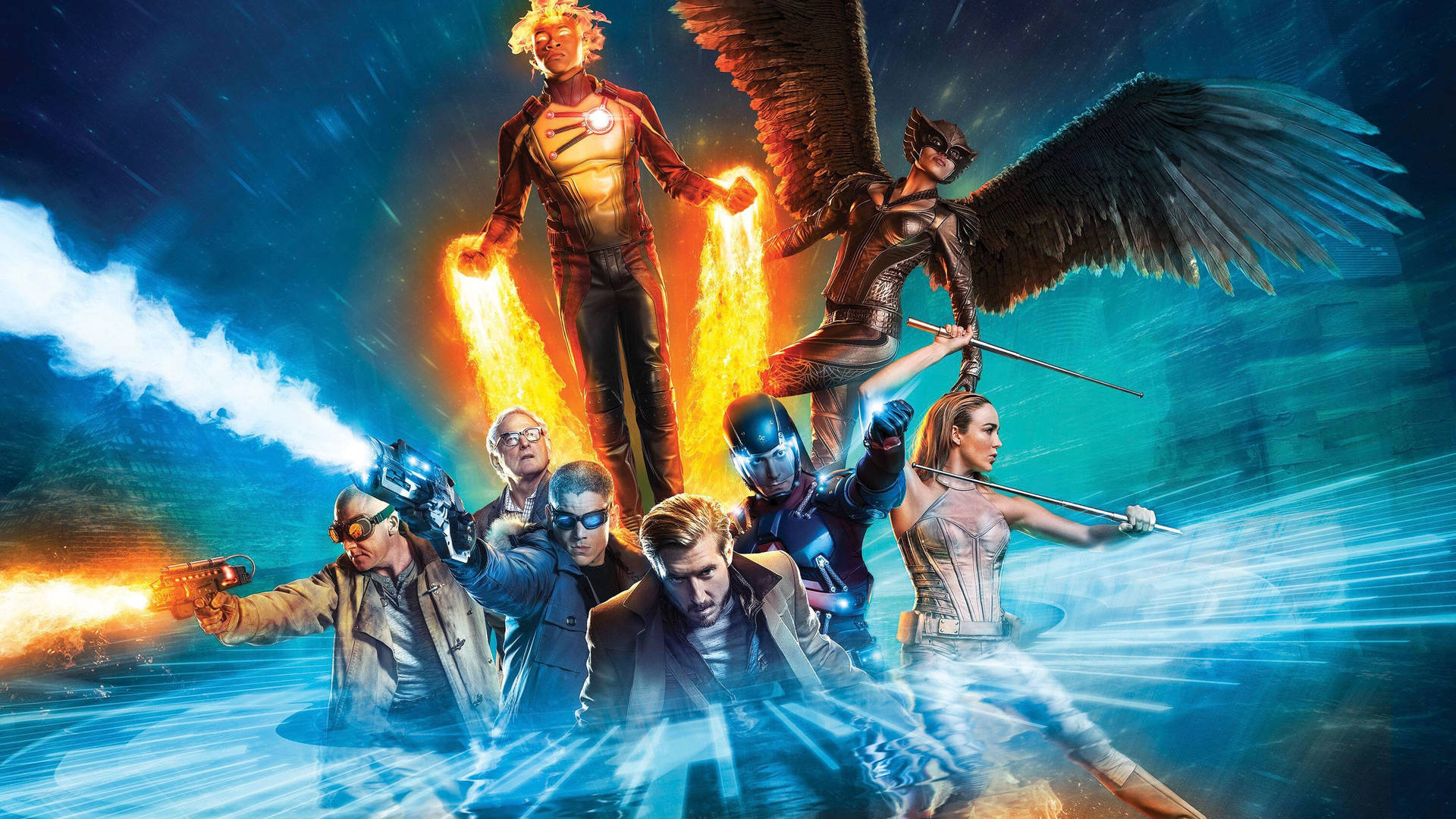 Legends Of Tomorrow Characters Background