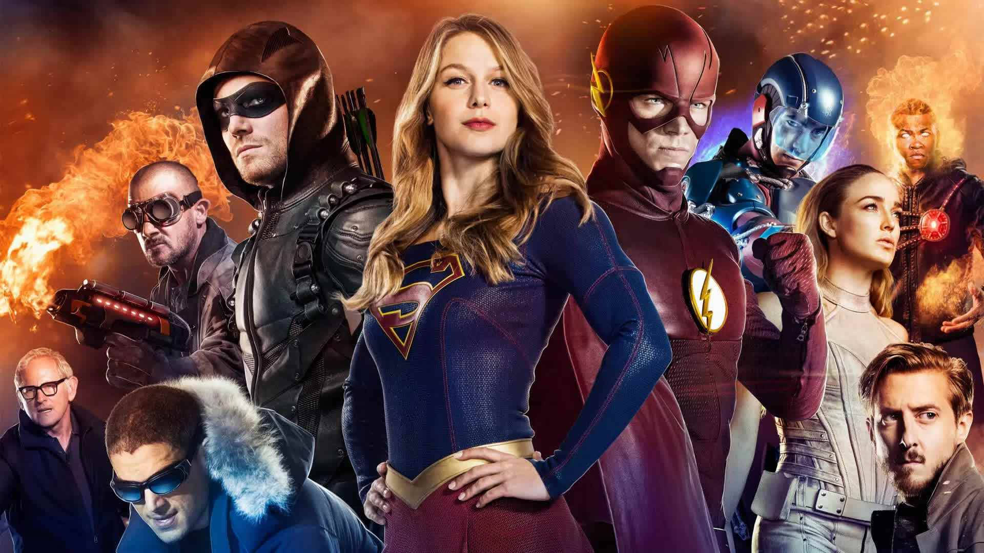 Legends Of Tomorrow Crossover Background