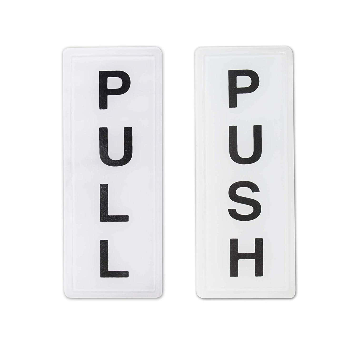 Legible Push Pull Signs Wallpaper