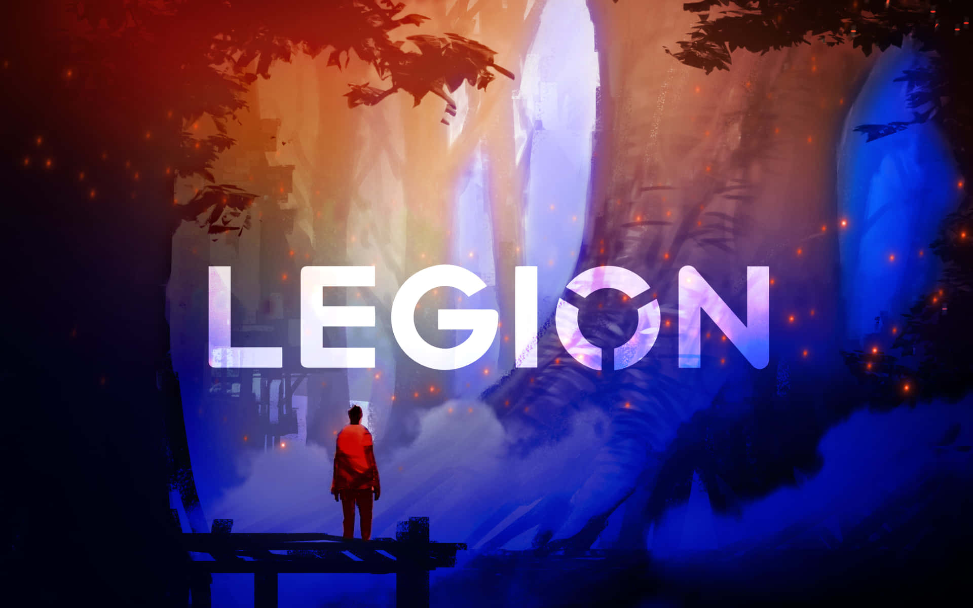 Legion Forest Explorer Wallpaper