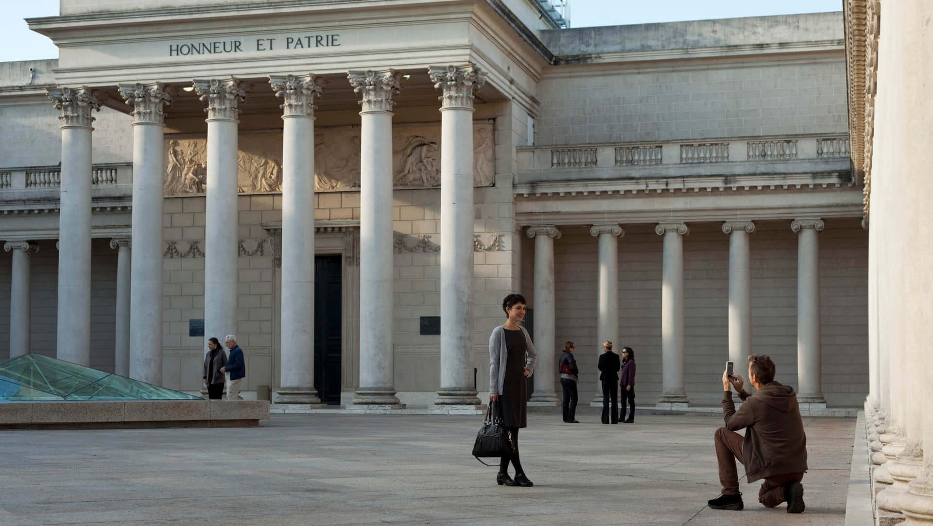 Photographie Dans La Cour Du Legion Of Honor Fond d'écran