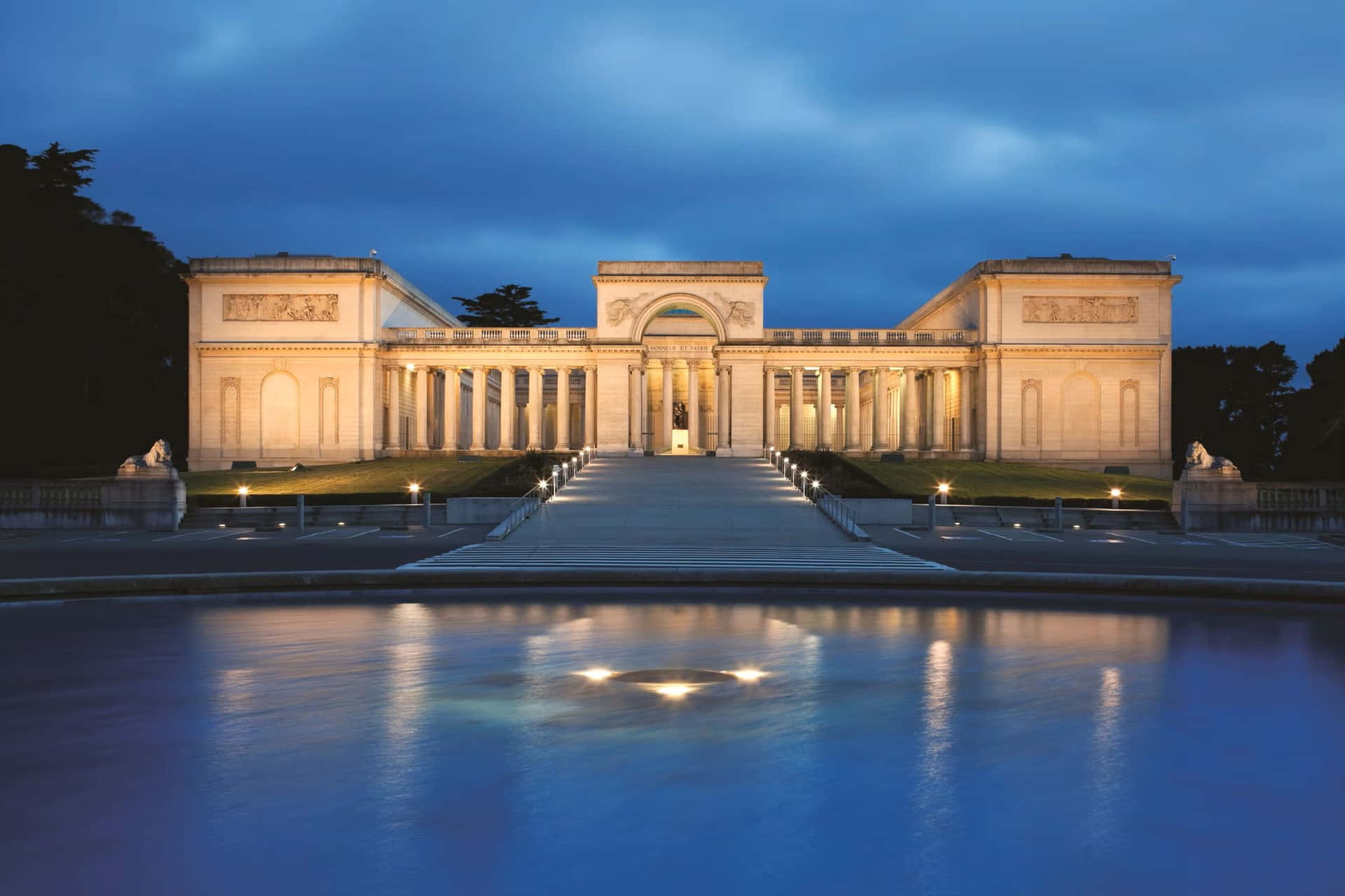 Museum Legion Of Honor Di Senja Wallpaper