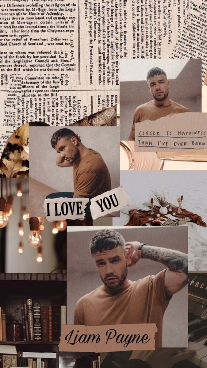 liam payne collage wallpaper