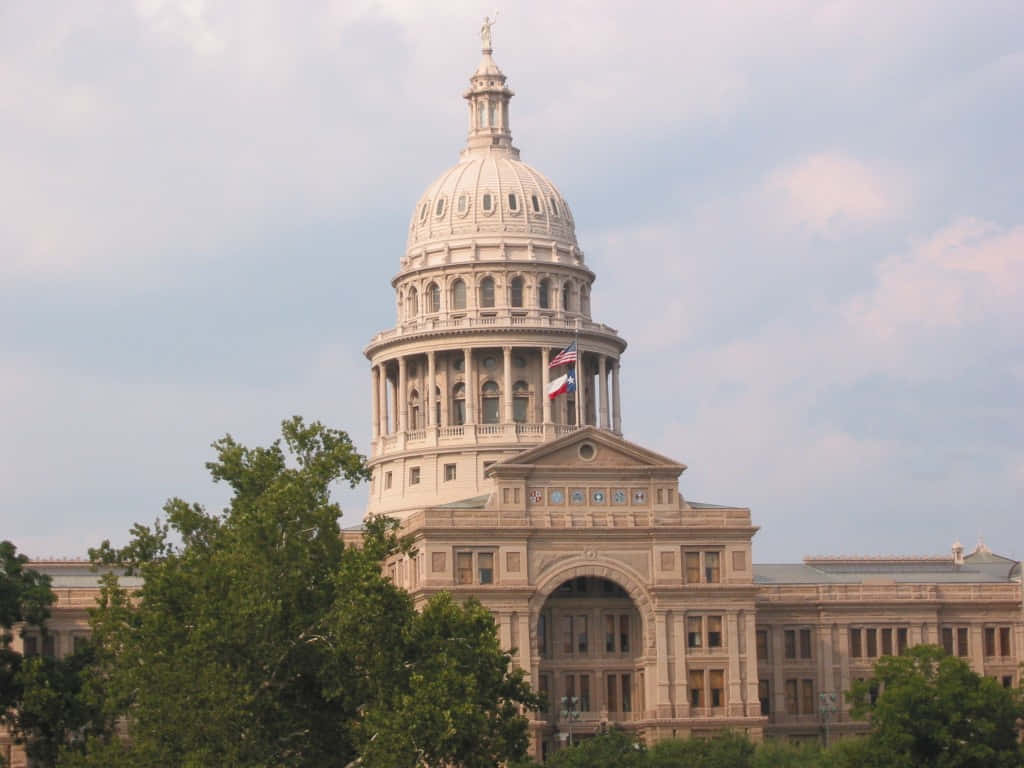 Legislative Texas Capitol Facade Wallpaper