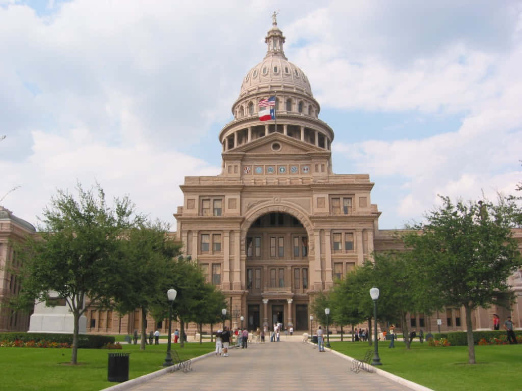 Legislative Texas Capitol Panoramic Wallpaper