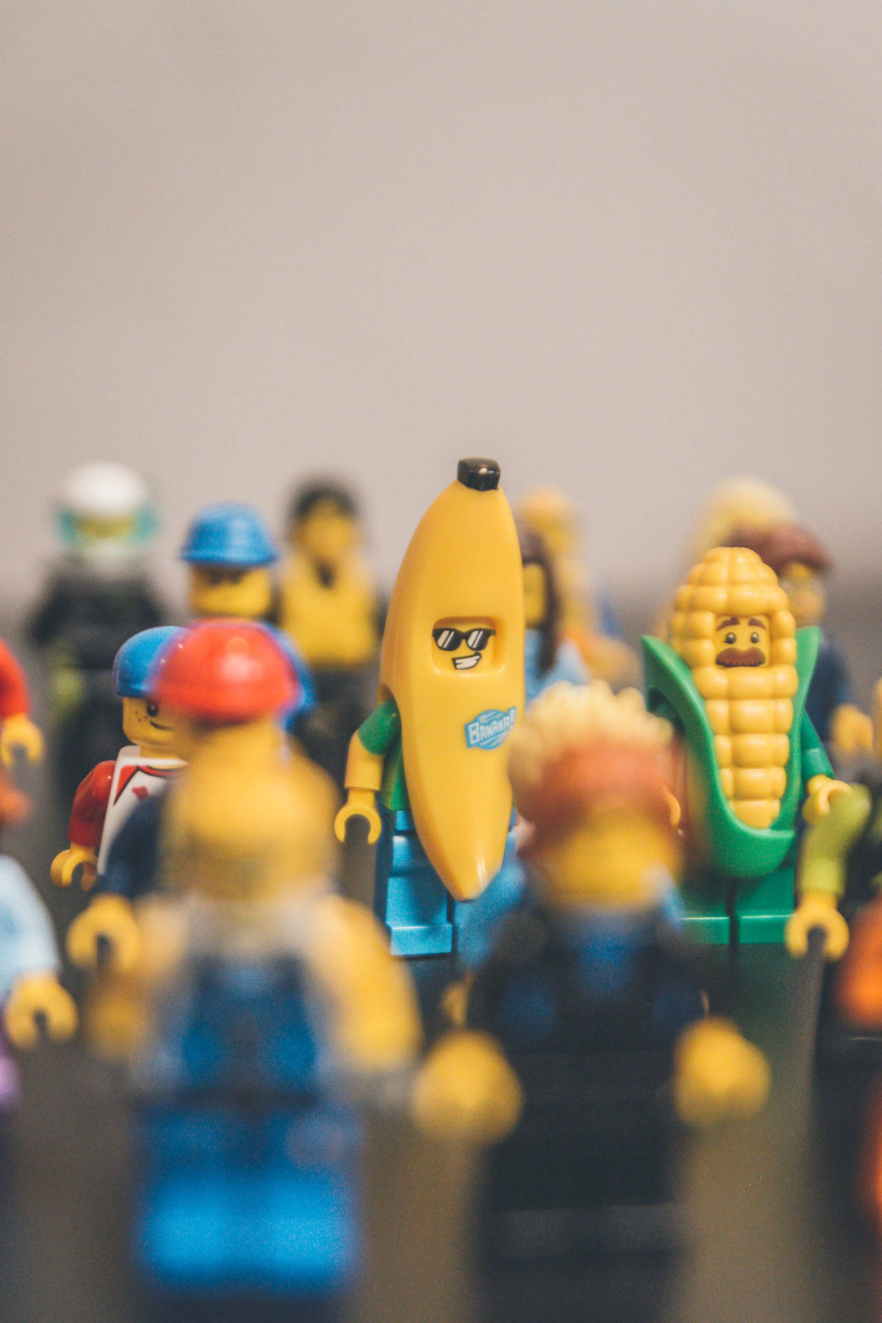 Lego Banana Guy Focus SVG