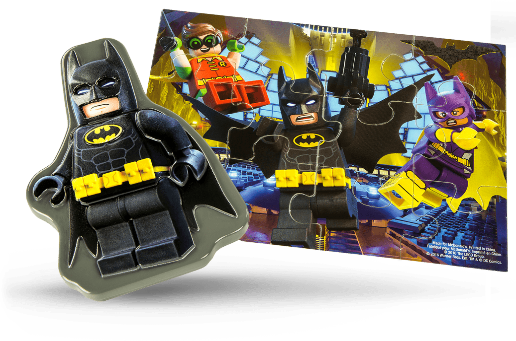 Lego Batman Happy Meal Toy PNG