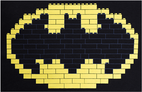 Lego Batman Logo Artwork PNG