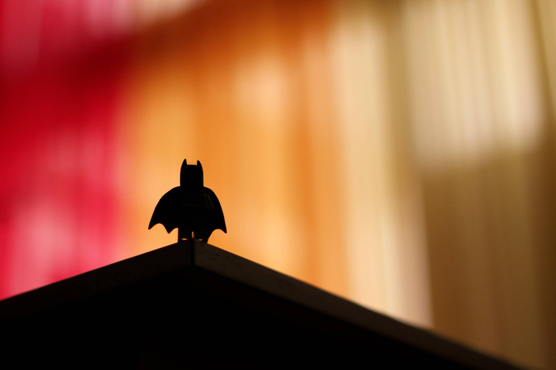 Lego Batman Silhouette Dusk SVG