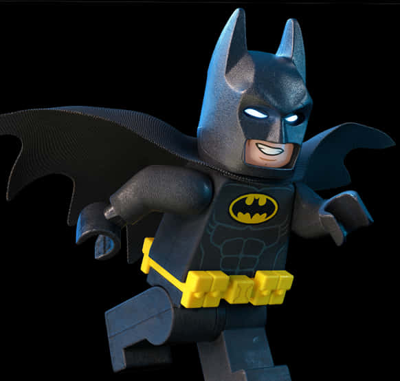Lego Batmanin Action PNG