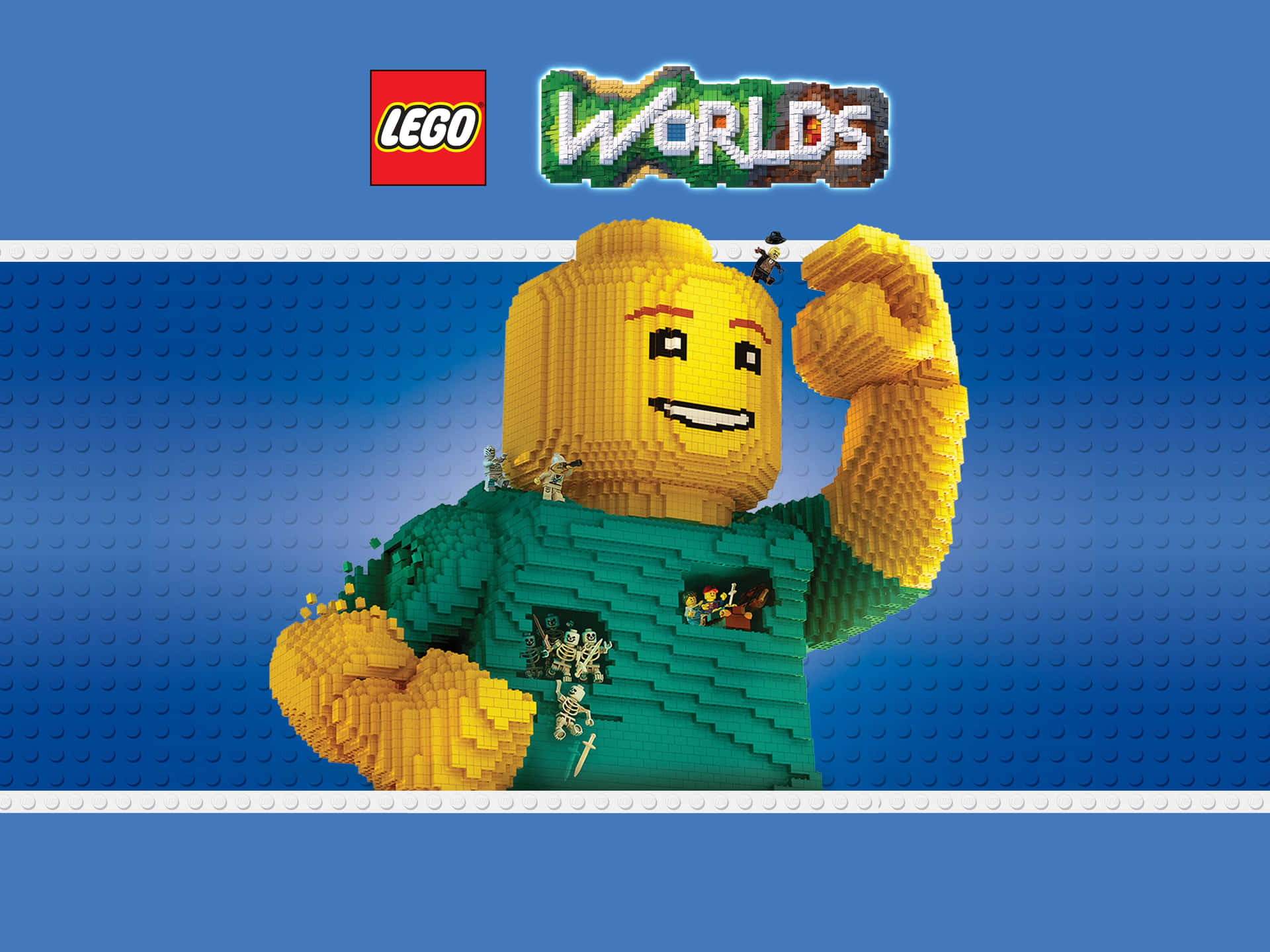 Lego-billederne ser og dufter dejligt på hjemmesiden.
