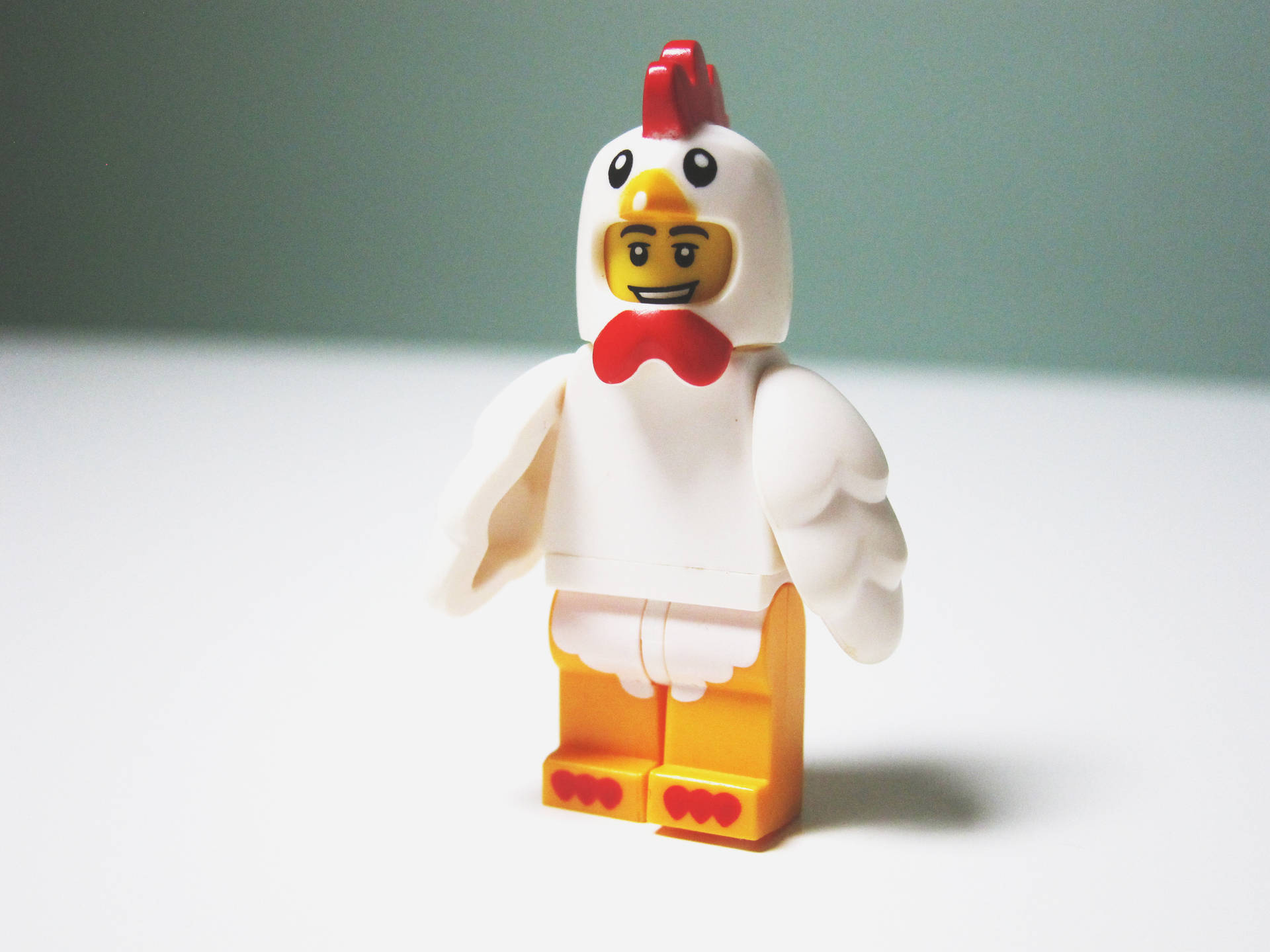 Lego Chicken Suit Minifigure SVG