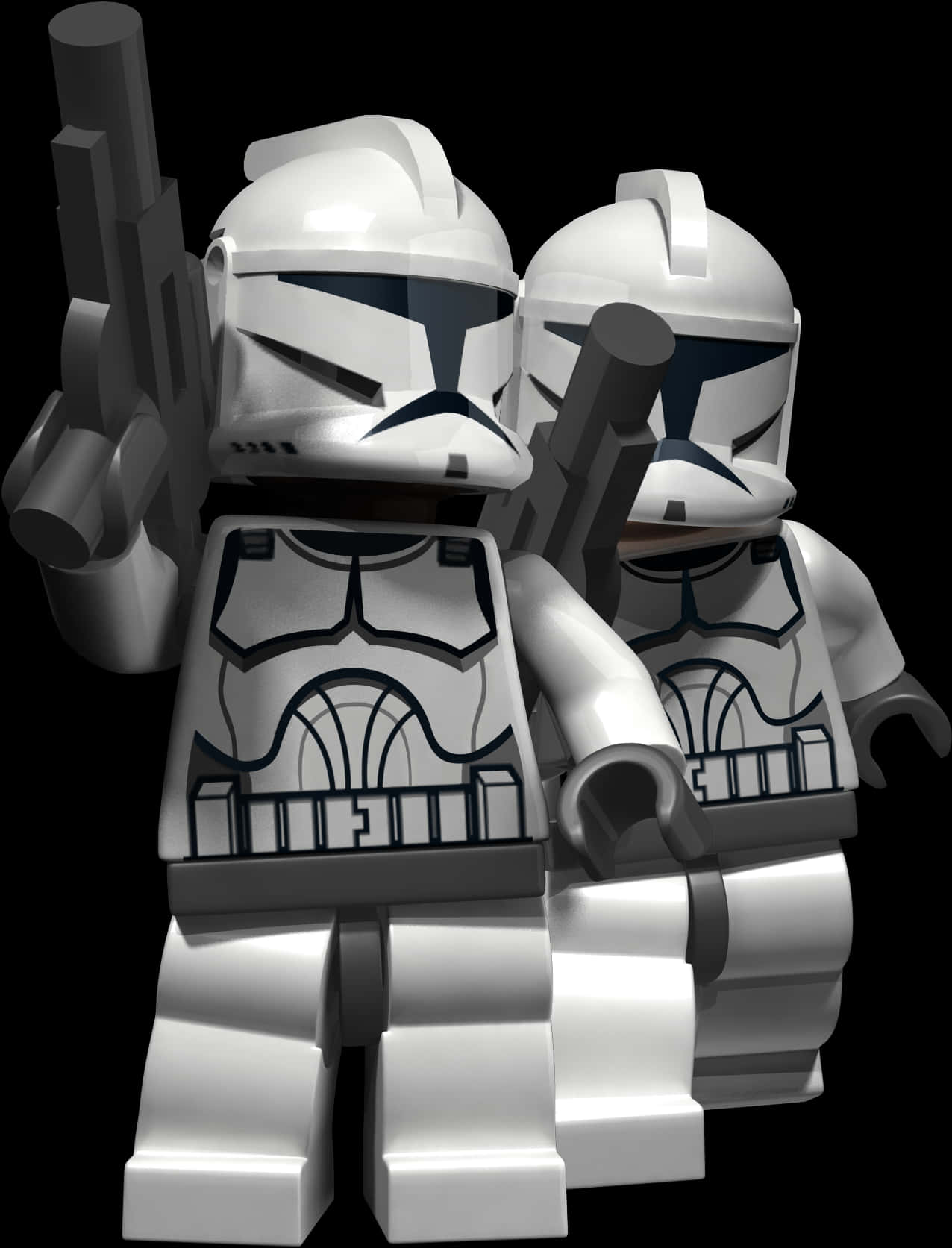 Lego Clone Troopers Together SVG