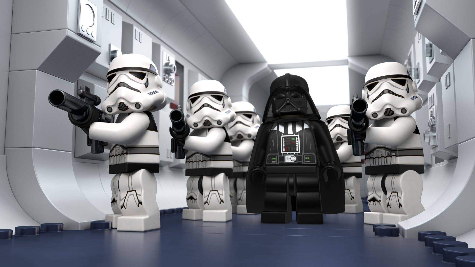 Lego Darth Vader 4k Corridor Assault