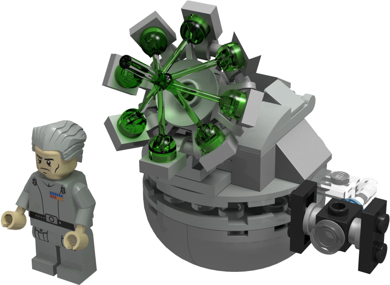 Lego Death Star Scene PNG