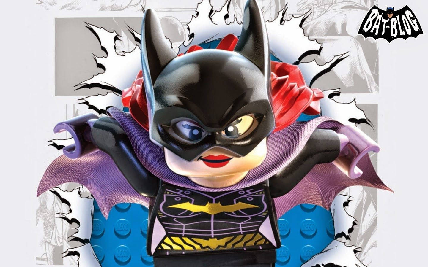Lego Female Batman Beyond Background