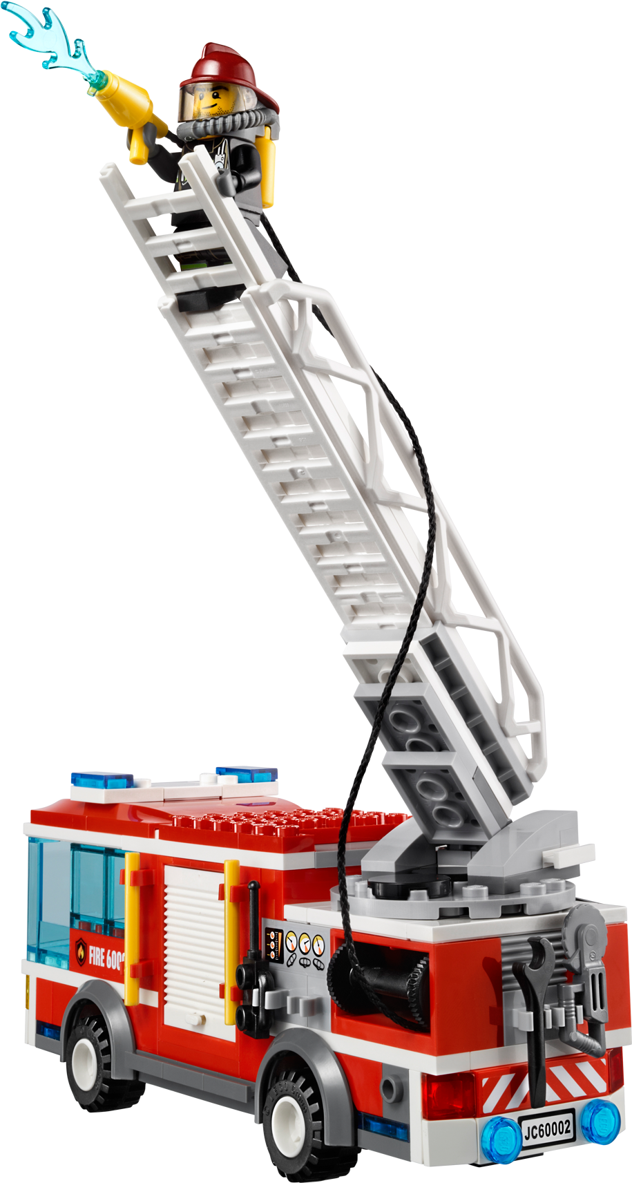 Lego Firefighter Action Fire Truck PNG