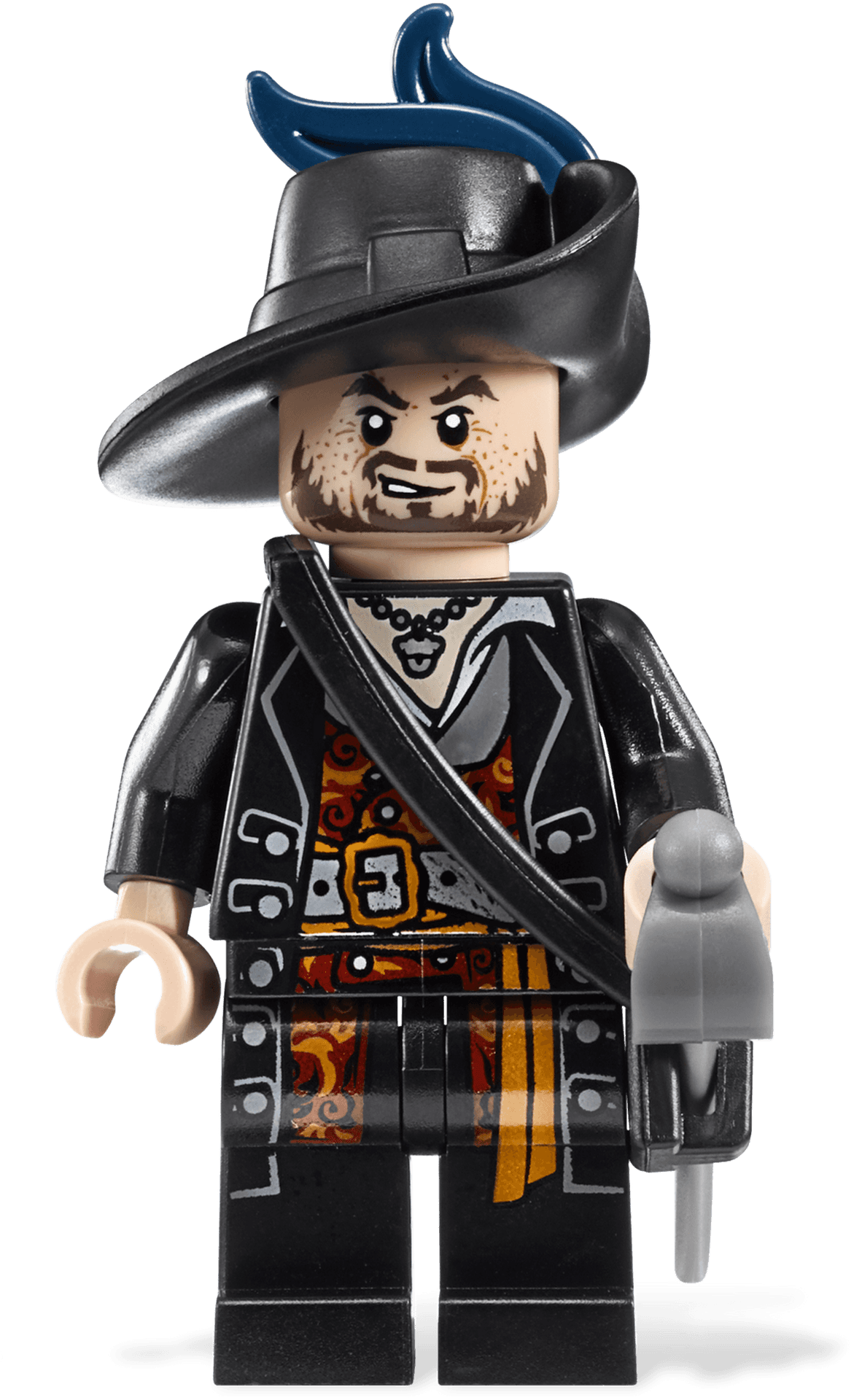 Lego Jack Sparrow Figure PNG