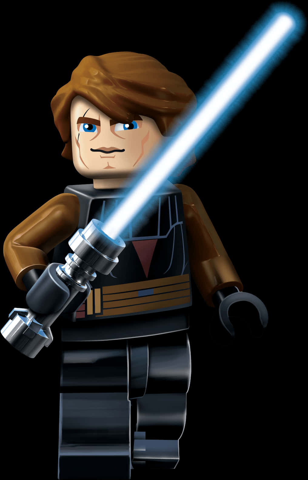 Lego Jediwith Lightsaber SVG