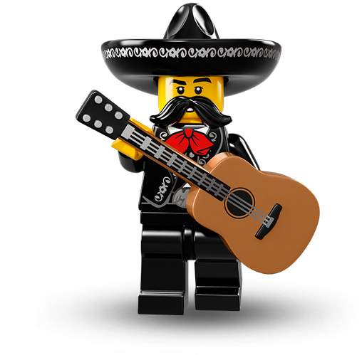 Lego Mariachiwith Guitar PNG