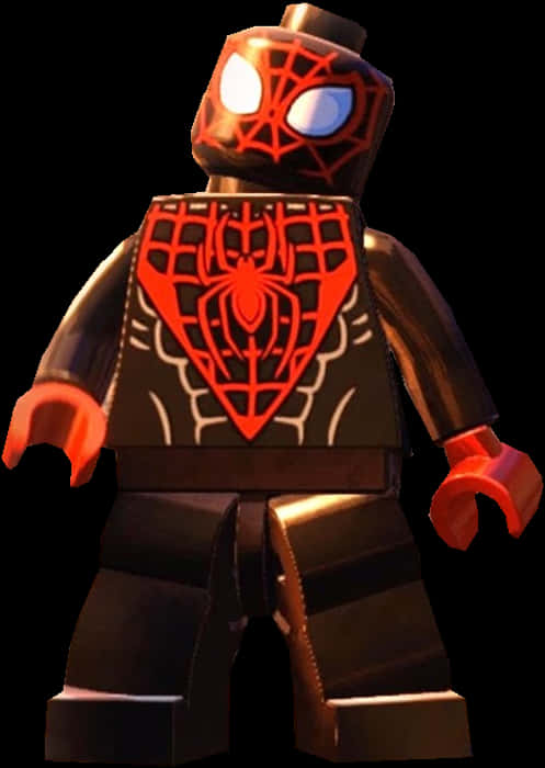 Lego Miles Morales Spiderman PNG