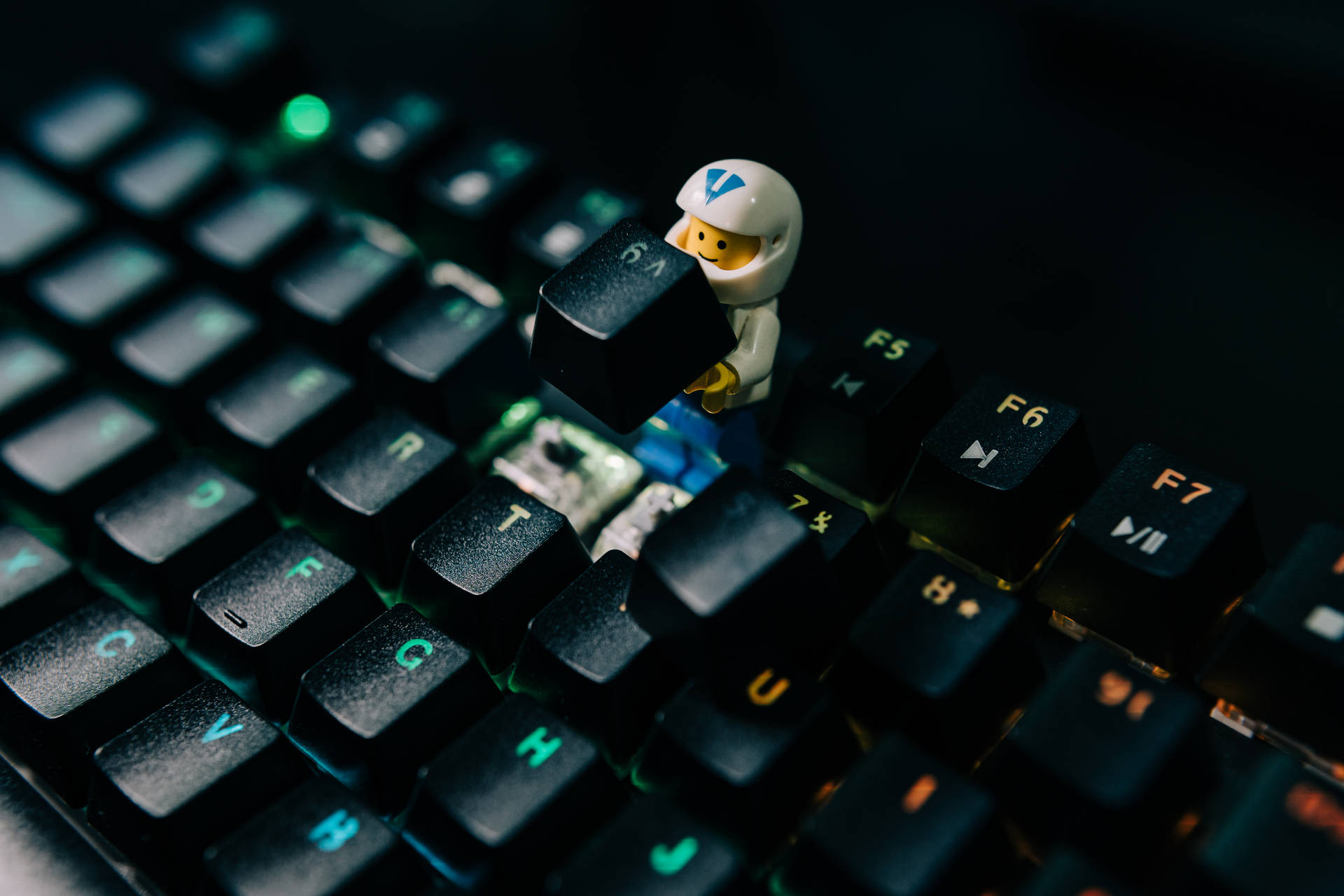 Lego Minifigure Keyboard Adventure SVG