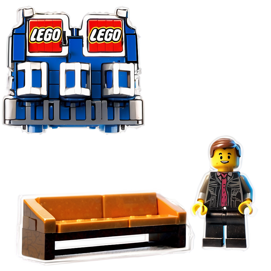 Lego Movie Double Decker Couch Png Jpx56 PNG