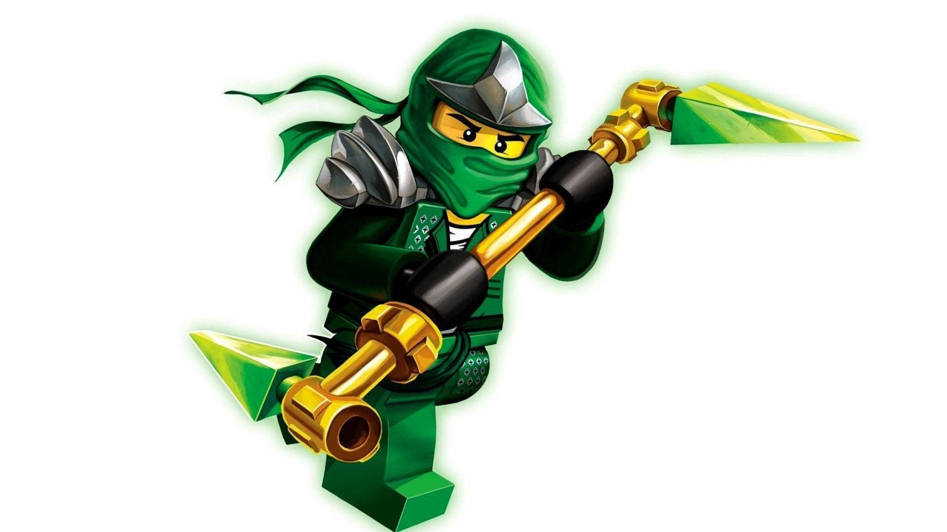 Lego Ninjago Green Llyod Background