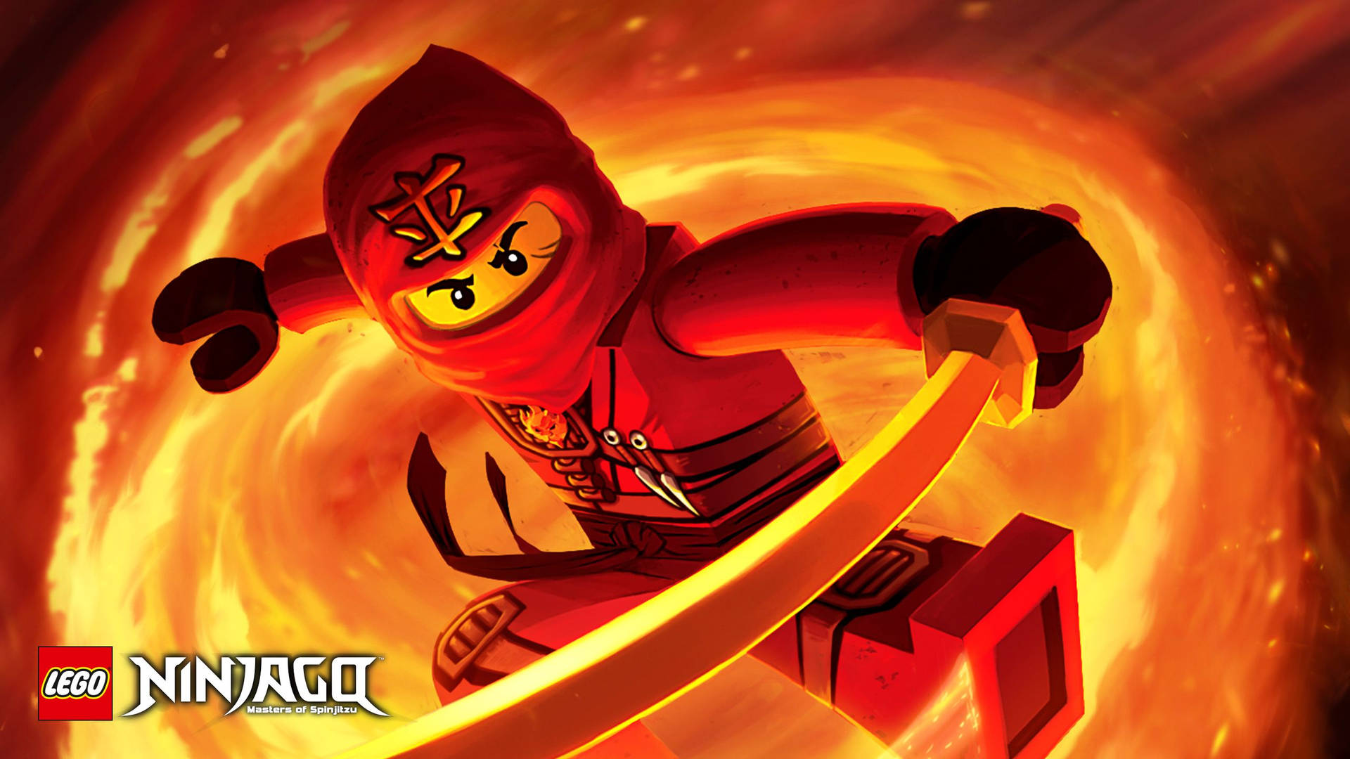 Lego Ninjago Kai Master Of Fire Wallpaper