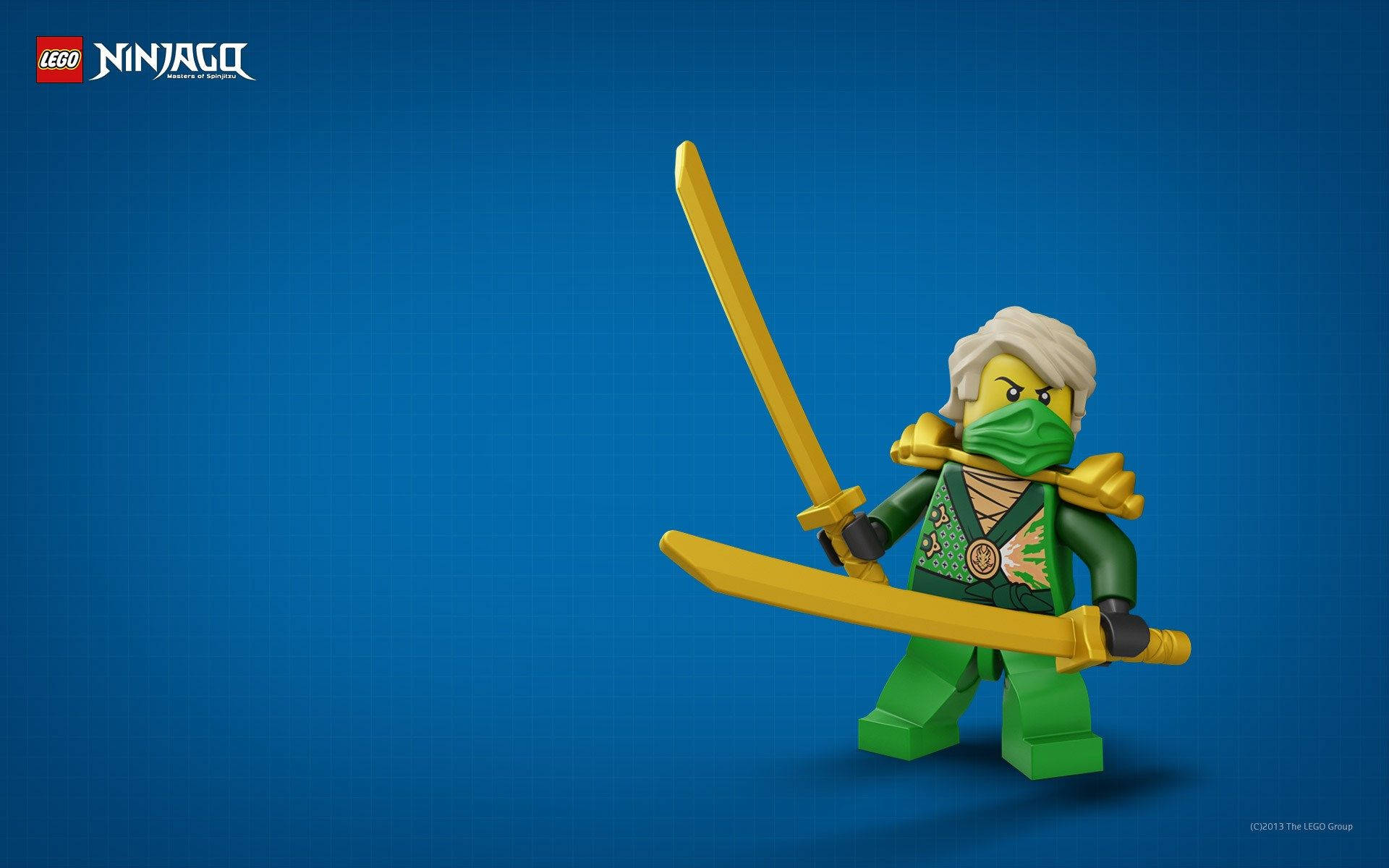 Lego Ninjago Lloyd In Green Suit Wallpaper