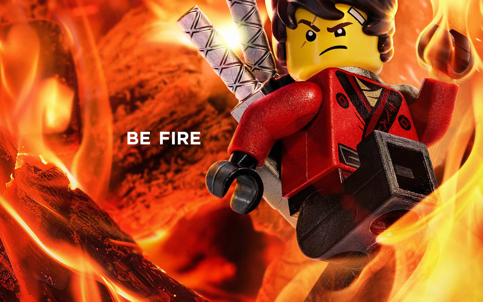 Lego Ninjago Master Of Fire Wallpaper