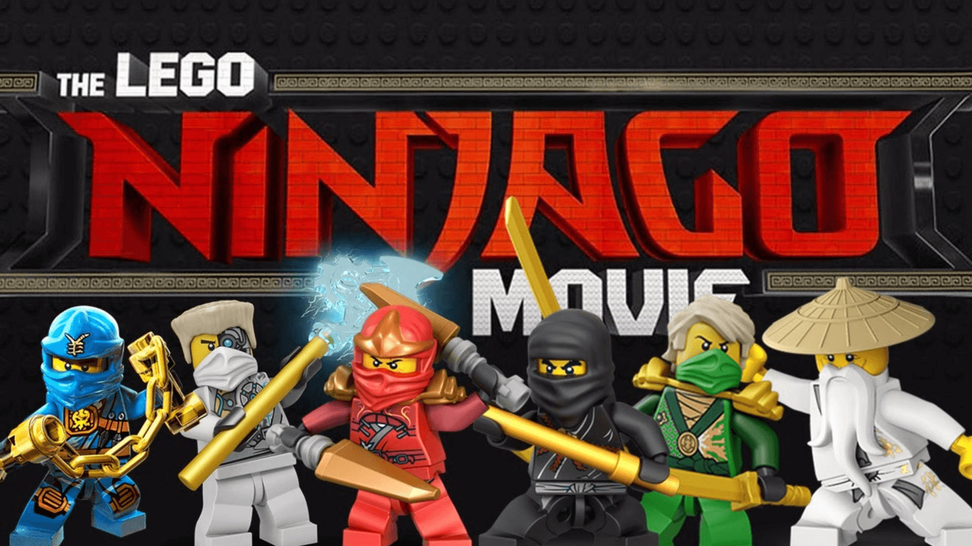 Lego Ninjago Movie Poster Background
