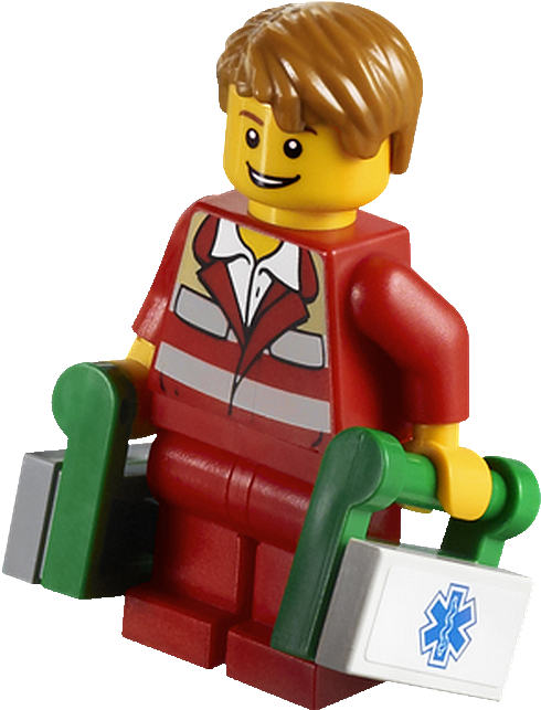 Lego Paramedicin Action PNG