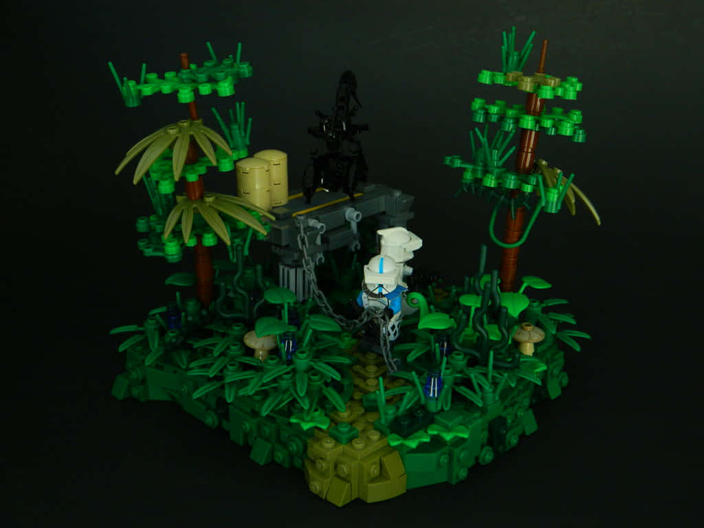 Lego Punitive Forest Wallpaper