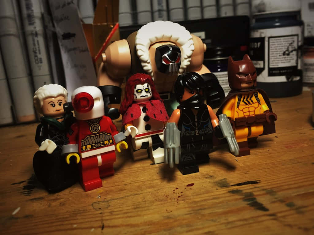 Équipe Des Secret Six En Lego Fond d'écran