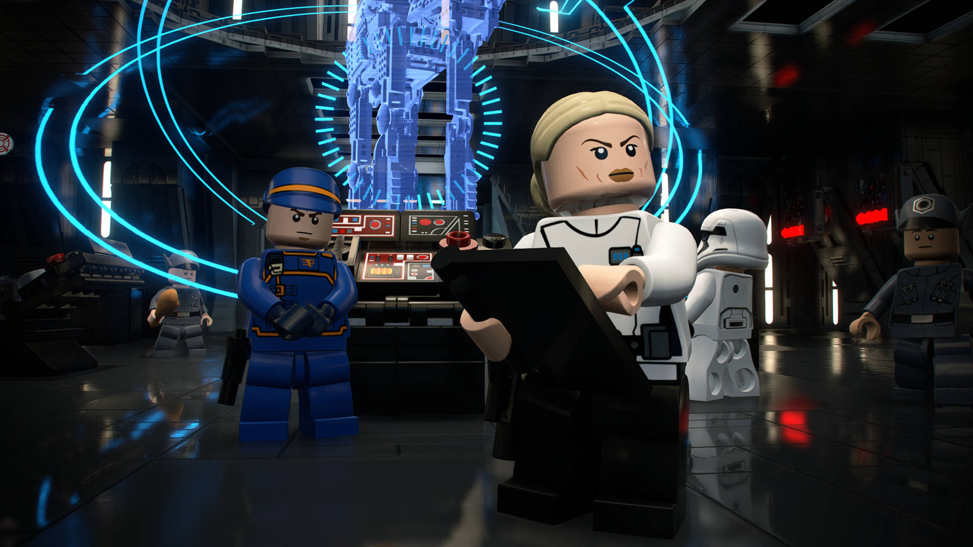 Lego Star Wars Syril And Dedra Wallpaper