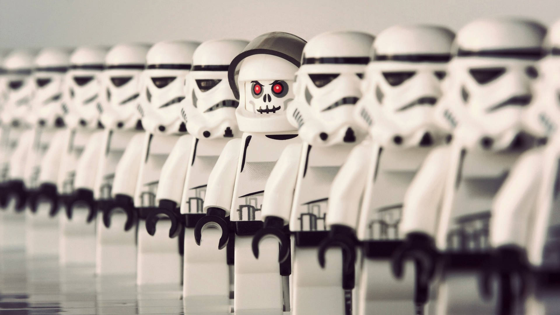 Lego Star Wars With A Terrifying Impostor Wallpaper