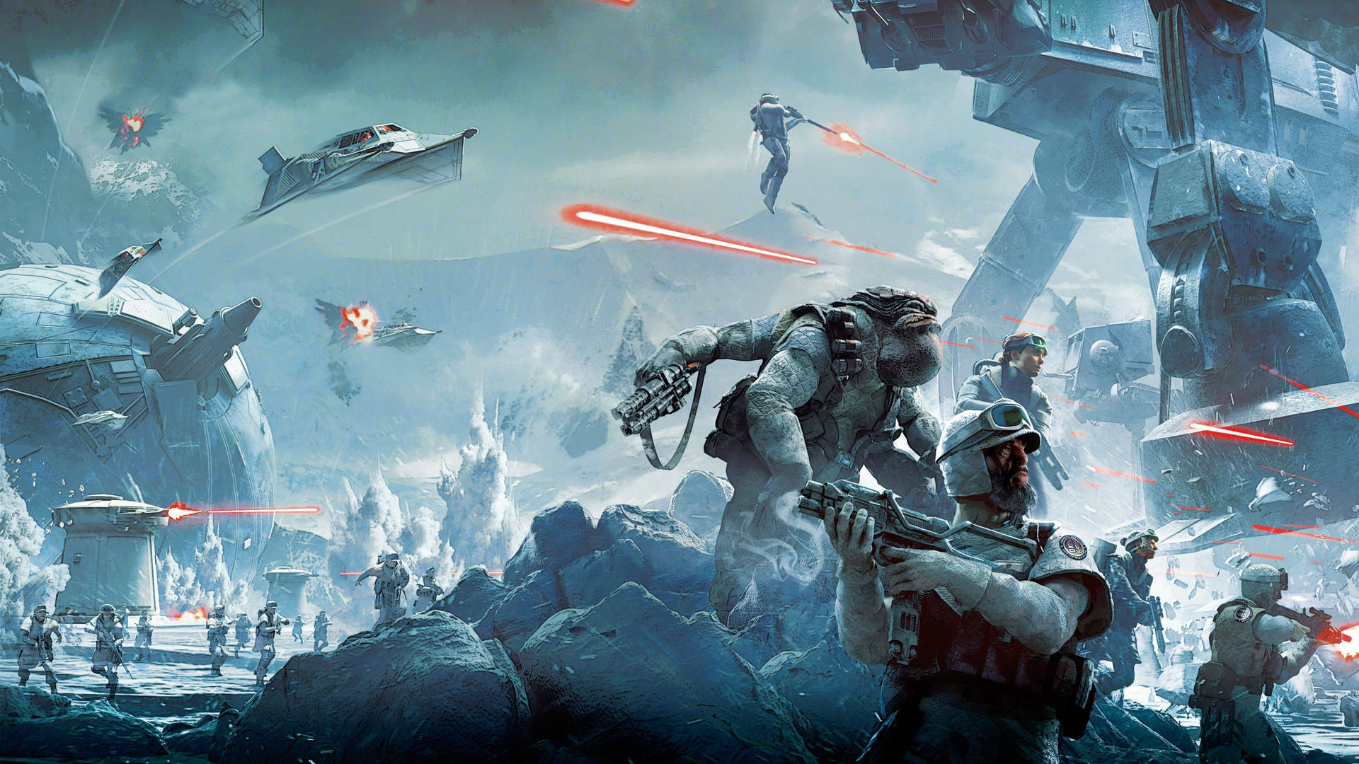 Starwars Battlefront - Hd Tapet. Wallpaper