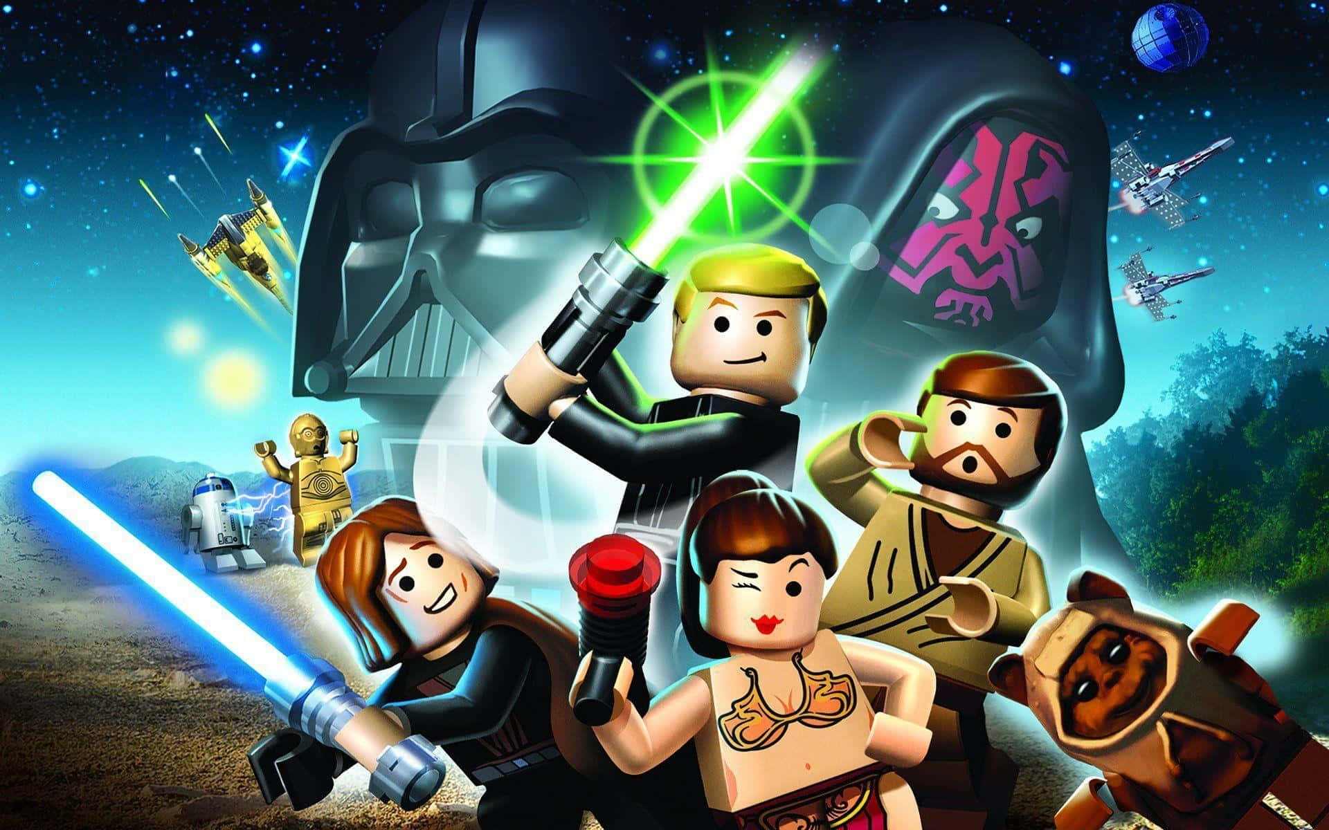 Lego Star Wars Adventure Artwork Wallpaper
