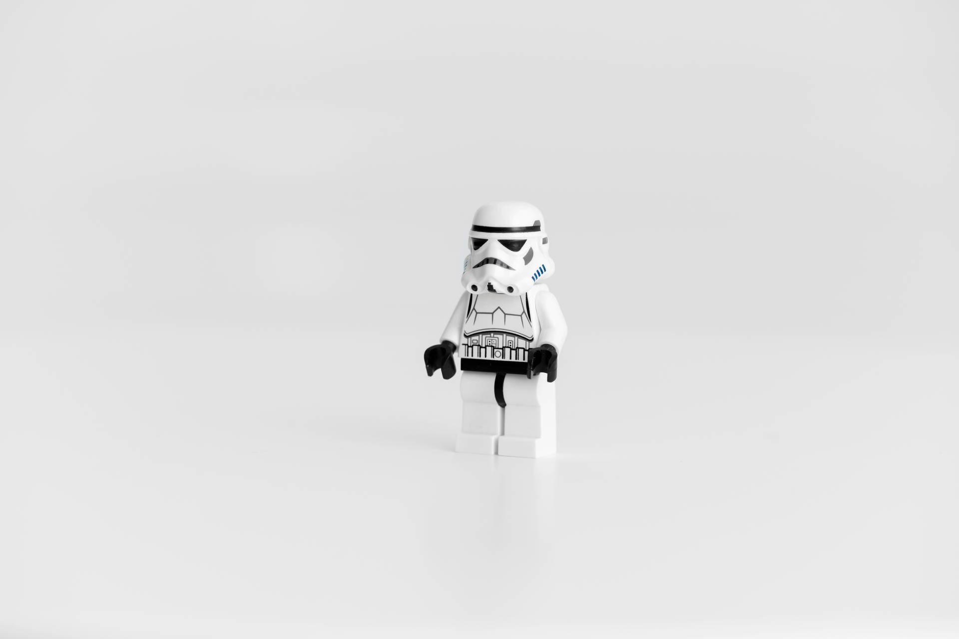 Lego Stormtrooper Minifigure White Background SVG
