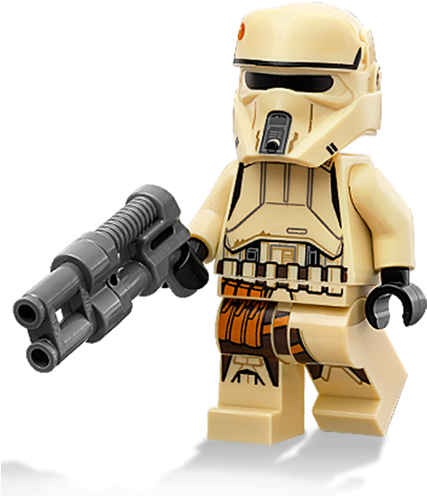 Lego Stormtrooper With Blaster PNG
